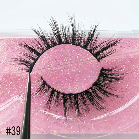 Make Makeup Full Strip Lashes 3D Eyelash Mink Eyelashes Handmade Makeup Full Strip Lashes Cruelty Free Luxury Mink Eyelashes Make Up Lash Maquiagem Faux Cils