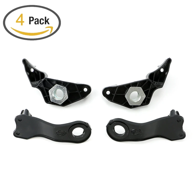 2 Pairs Car Light Holder for Halogen Headlight Repair Brackets Clips for BMW E60 520 523Li 525 528Li E61 view 2
