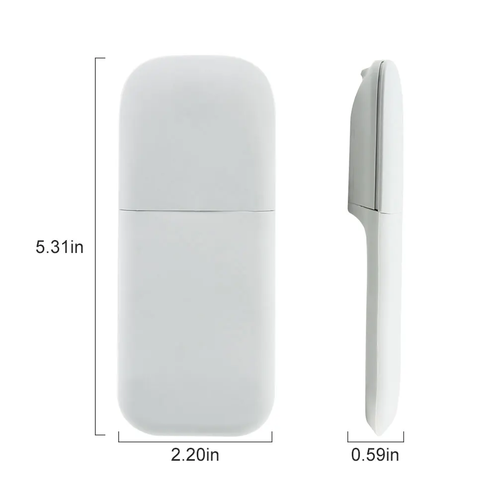 CHUYI Wireless Folding Mouse Portable Bluetooth Mause Arc Touch Roller Ultra Thin Mice Laser Sem Fio For Notebook Laptop Macbook