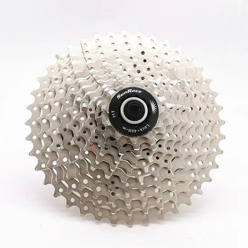 SunRace 10 Speed CSMX3 CSMS3 11-40T /42T/46T / 51T Bicycle Freewheel Wide Ratio bike Mountain Bicycle Cassette Tool MTB Flywheel