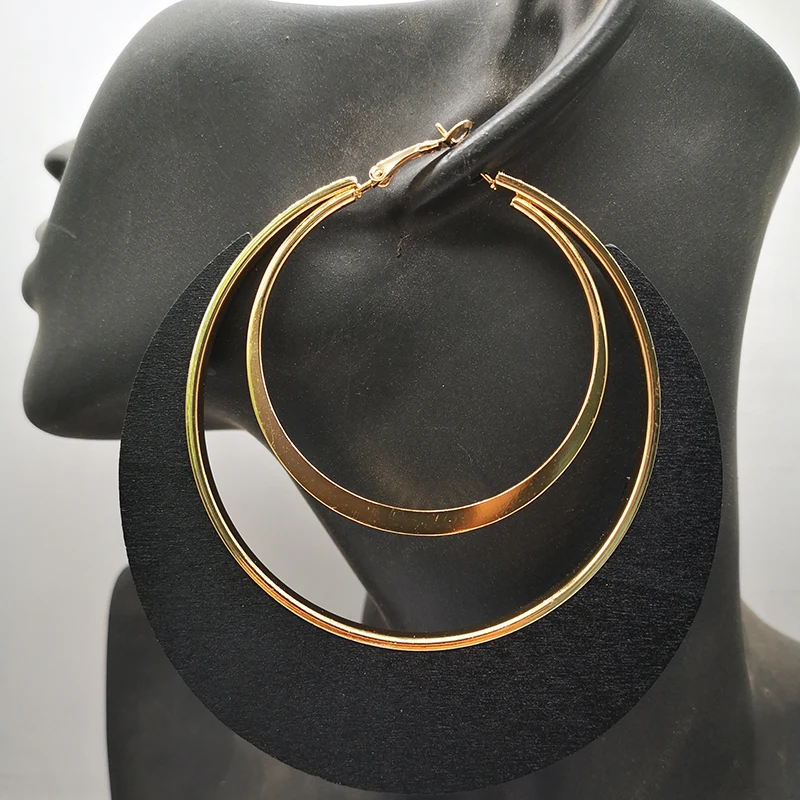 Newest Huge  Hoop Earrings can mixed 3 colors