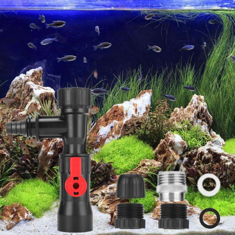 Faucet type aquarium water changer water pump water change tool faucet type water changer fish tank cleaning tool supplies