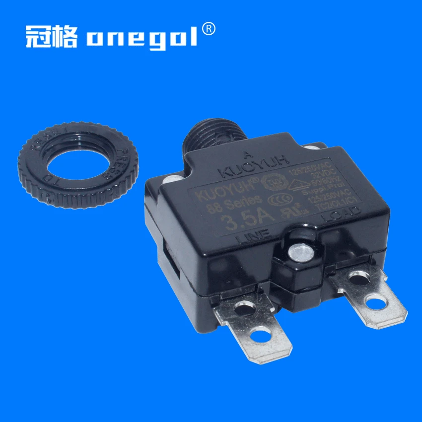 4 PSC 88 Series 30A Circuit Breaker Switch Over Current Protector 2PCS 88  series 10A Circuit 2PCS 88 series 6A Circuit Breaker Manual Reset Thermal Overload pr