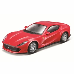 Bburago-Ferrari 812 a escala 1:43, vehículo de lujo de aleación superrápida, coches fundidos a presión, colección de juguetes, regalo