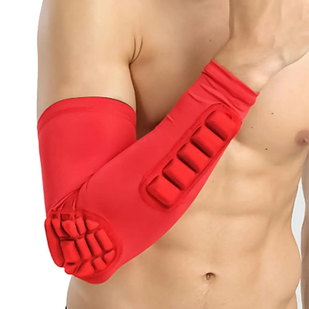 1Pc Sport Arm Sleeve Sport Basketball Football Elbow Brace Support Elastic Protective Arm Sleeve Arm Guard mangas para brazo