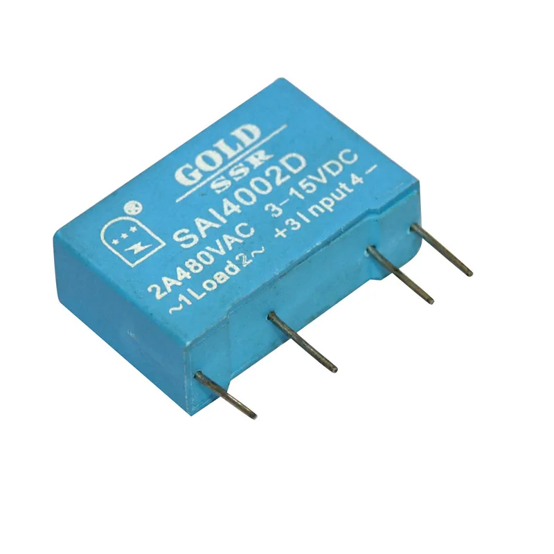 Imagem -04 - Gute Ouro Pequeno Pcb Relé de Estado Sólido Sai4002d Sai4002ds ac Módulo Monofásico 2a