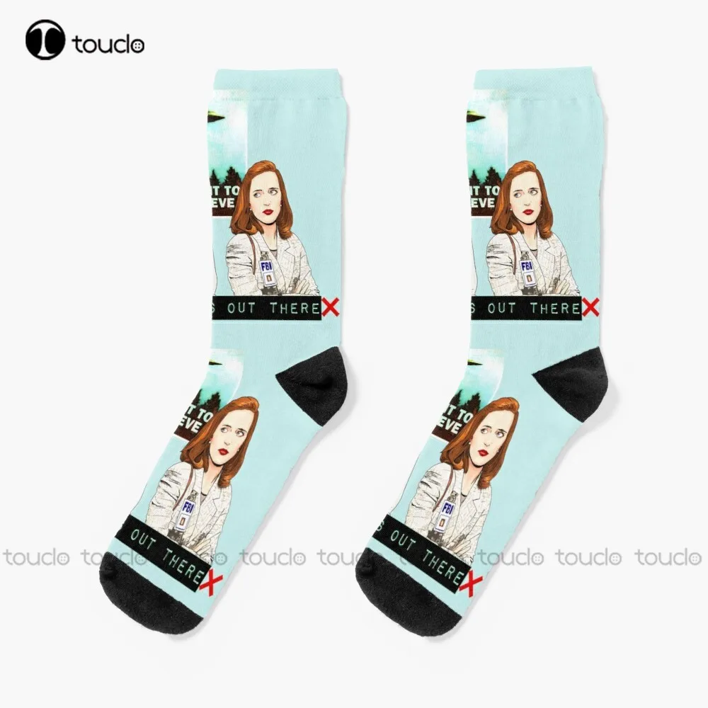 The X Files The Truth Is Out There I Want To Believe By Mimie  Socks Hiking Socks Christmas Fashion New Year Gift Thanksgiving