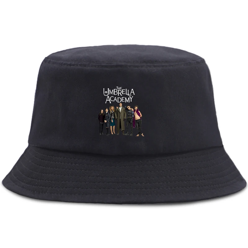 Parent-child Panama Bucket Cap The Umbrella Academy Bucket Hat Fashion Unisex Harajuku Sunscreen Sun Cap Fishing Hat