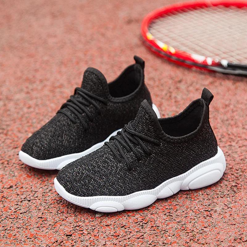 

Children Sport Shoes Spring Autumn Net Breathable Kids Girls Sneakers Lace Up Soft Sole Lightweight Baby Shoes for Boys