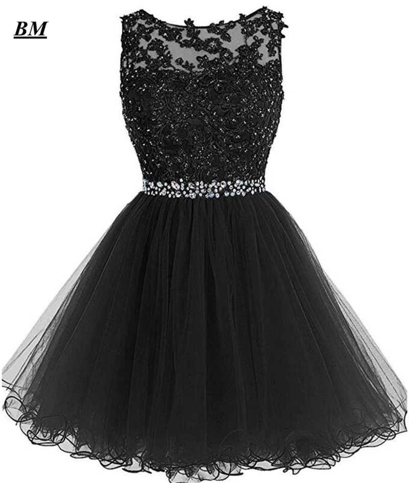 Vestido elegante de baile curto, mini vestido de formatura formal com contas em tule, festa de formatura, 2021