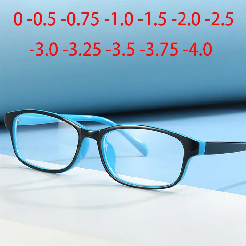 New Acetate Optical Glasses Kids Anti Blue Light Eyewear Fashion Brand Designer Frame Children Computer TV Myopia Glasses