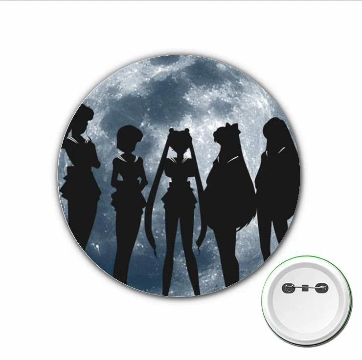 3pcs Japan anime printing Cosplay Badge Cartoon Brooch Pins for Backpacks bags Badges Button Clothes Accessories