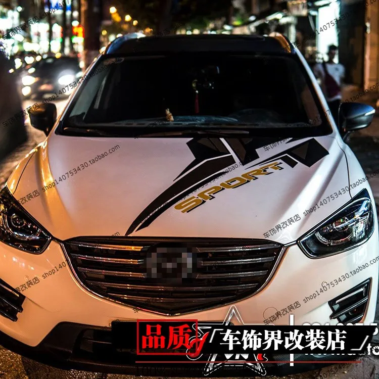 Car stickers FOR Mazda CX5 modified personality stylish body decals SUV CX-5 decorative car stickers