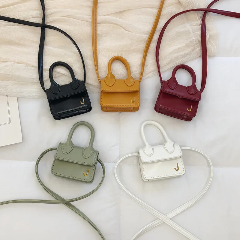 Fashion Super Small Chain Crossbody Bags for Women 2020 Luxury Designer J Letter Brand Cute Mini Handbags Bolsa Feminina