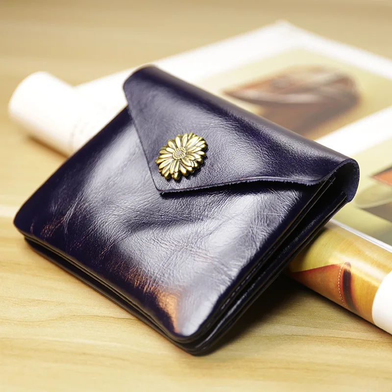 

SIKU men's leather coin purses holders fashion women wallet case mini wallet card holder