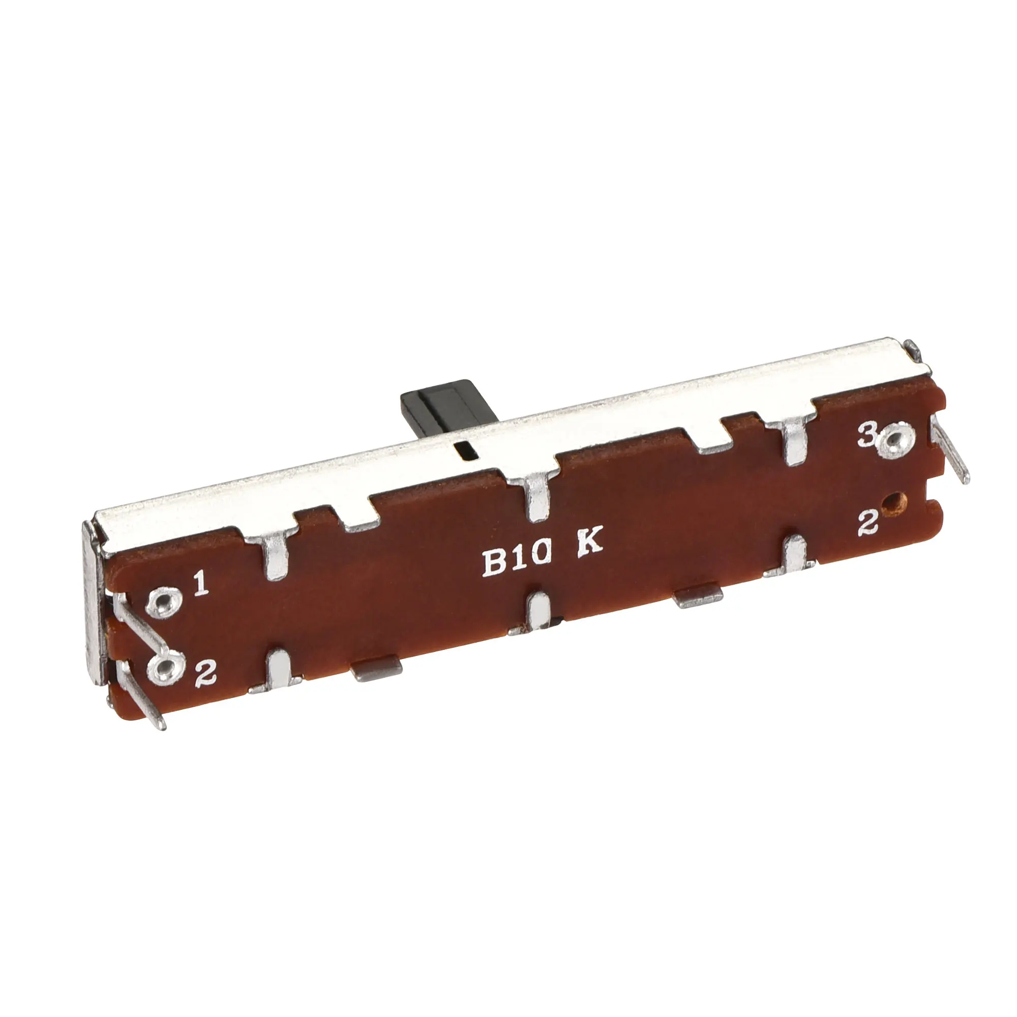 Uxcell 2Pcs Fader Variable Resistors Mixer 45mm Straight Slide Potentiometer B10K Ohm Single Channel
