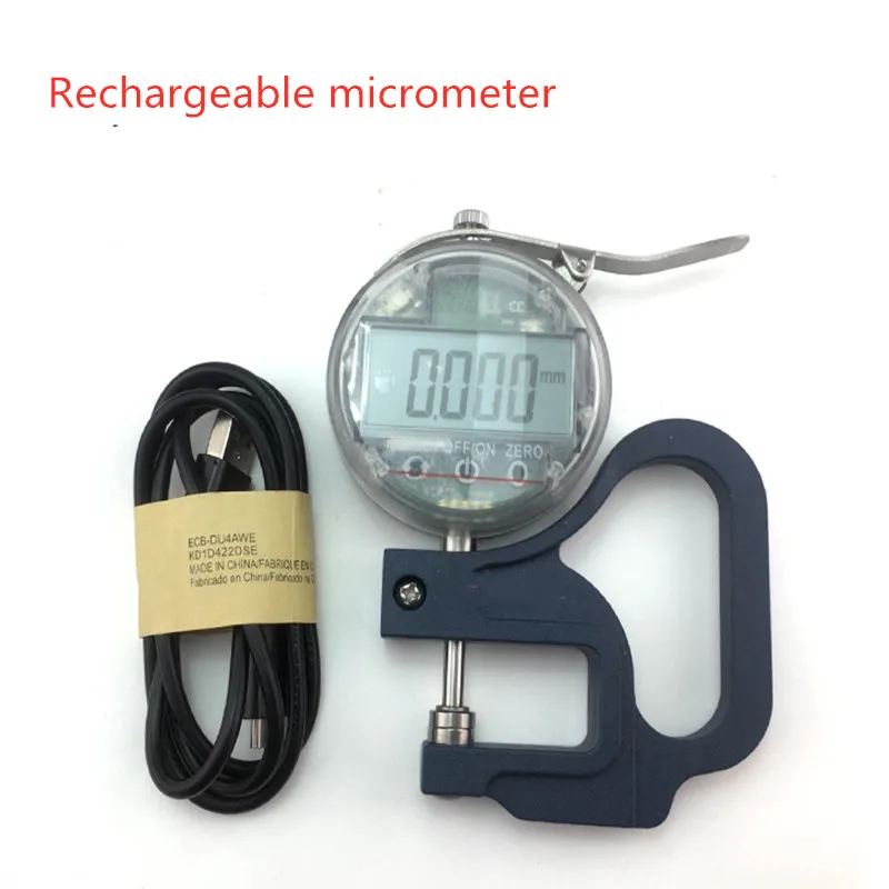 

Rechargeable dial indicator Injector stroke measurement Table 0.001mm touch thickness gauge micrometer