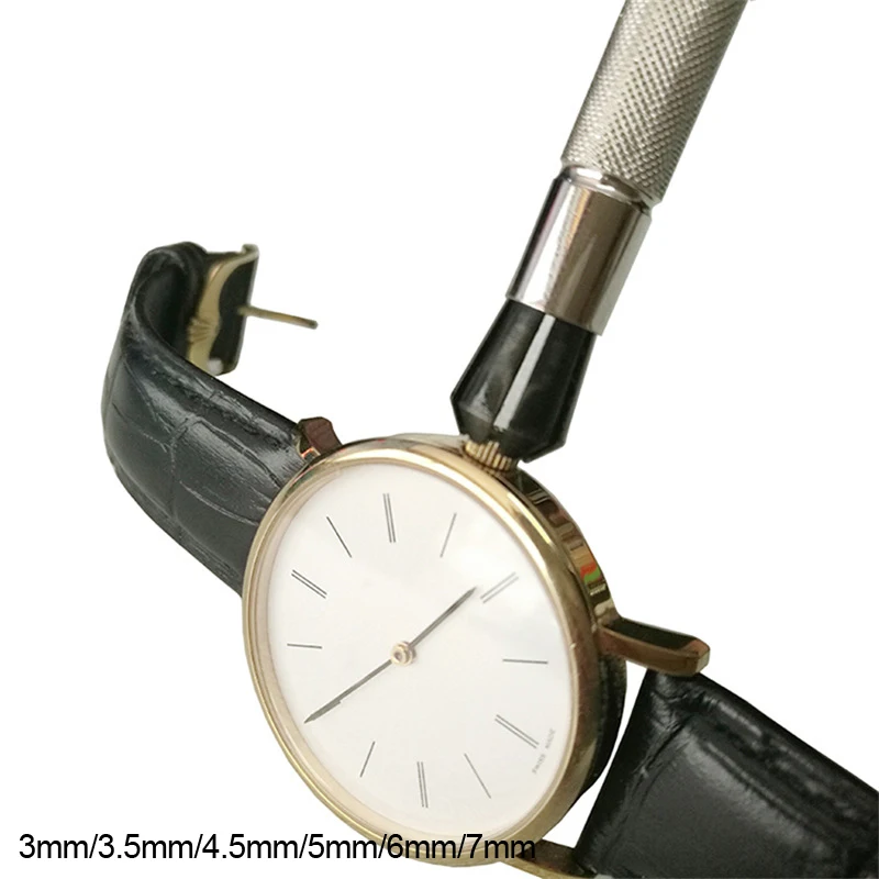 

Инструмент для часов с короной 3 мм, 3,5 мм, 4,5 мм, 5 мм, 6 мм, 7 мм, разные размеры, инструменты для удаления короны часов, инструменты для часов для часовщика