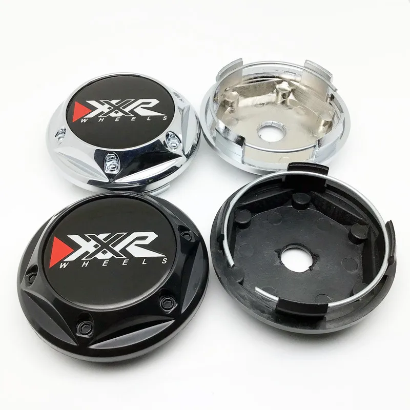 4pcs 68mm For XXR Wheel Center Hub Cap Covers Car Styling Emblem Badge Logo Rims Cover 45mm Stickers Accessories