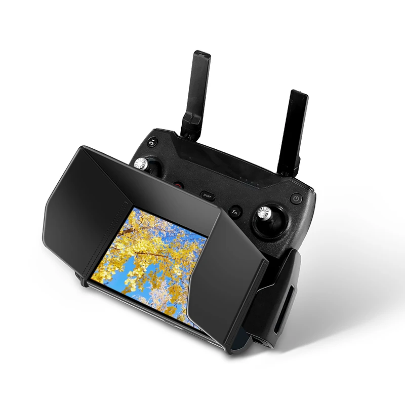 Osłona przeciwsłoneczna Shade Tablet z funkcją telefonu Monitor osłona przeciwsłoneczna dla DJI Mavic Pro Mini iskra powietrza Mavic2 Drone kontroler parasolka składana część kaptur