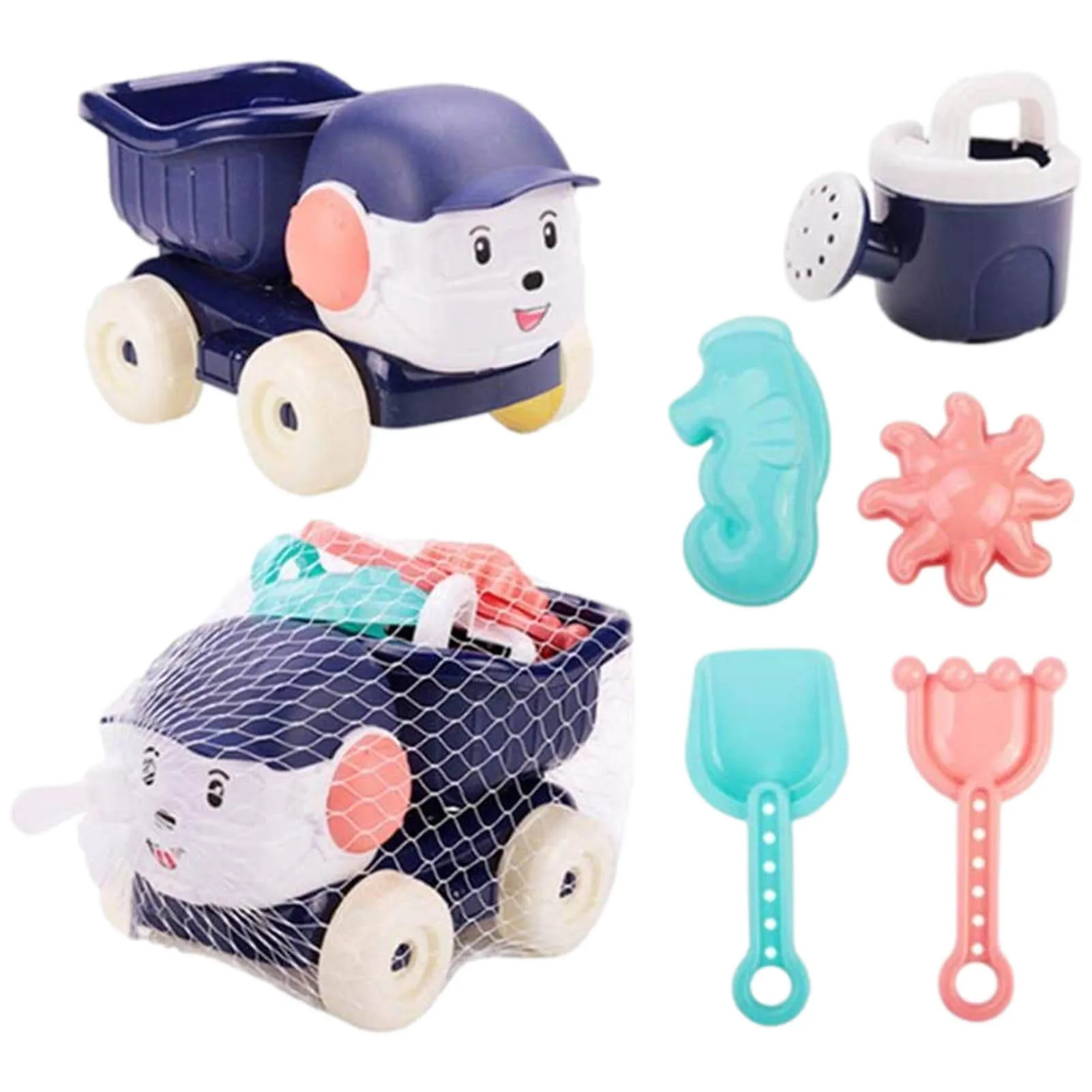 Jouets de plage pour enfants, creuser le sable en plastique, voiture, jouets d'eau, jeu de seaux de plage, jeu d'outils, large gamme d'applications