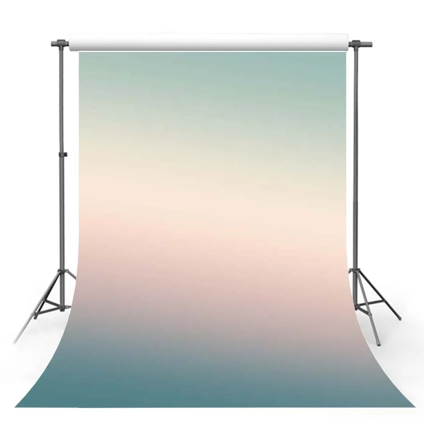 Mehofond Gradient Solid Color Backdrop Newborn Baby Shower Birthday Portrait Photography Background Photocall Photo Studio Props