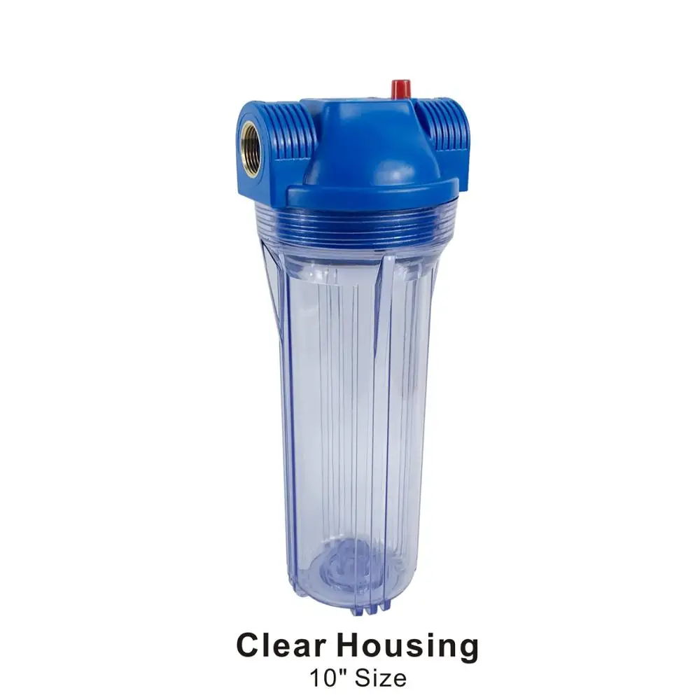 Standard 10-inch Clear Water Filter Housing - 3/4\