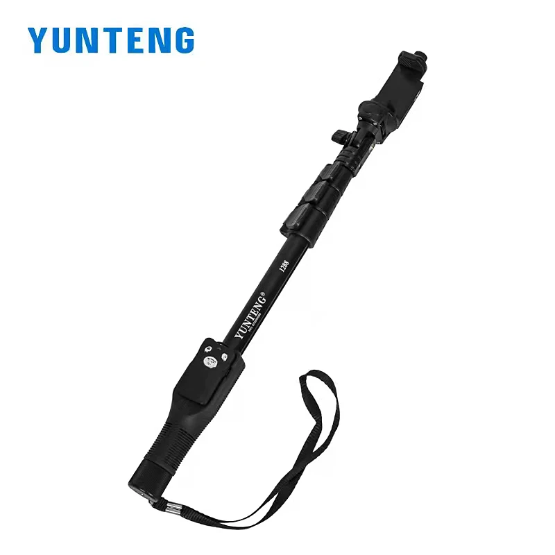 100% Hàng Chính Hãng Thương Hiệu Gậy Chụp Hình Tự Sướng YUNTENG 1288 Gậy Selfie Cầm Tay Monopod + Tặng Giá Đỡ Điện Thoại + Bluetooth Màn Điện Thoại Máy Ảnh GoPro