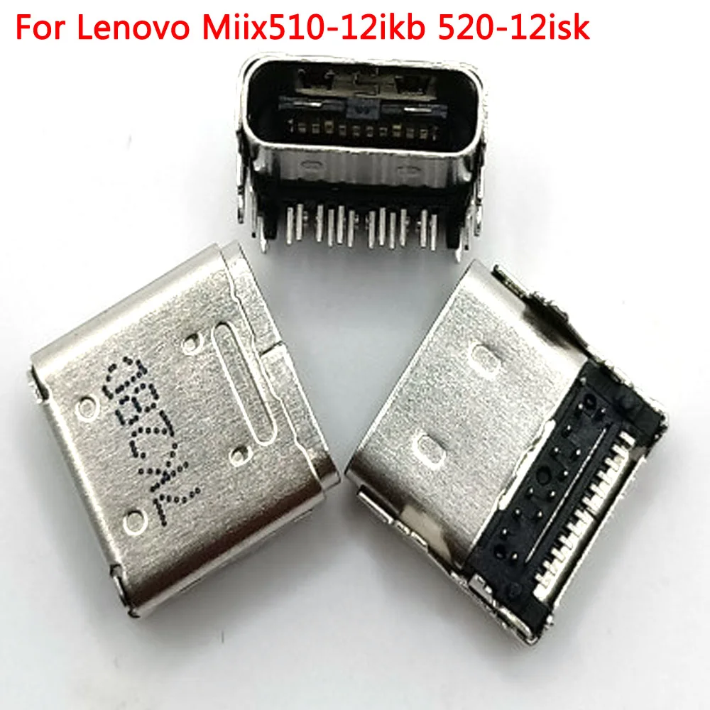 

2-20pcs Female Tail plug Connector Suitable for Lenovo Miix510-12ikb 520-12isk Charging Port Built-in Interface Type-c Tail Plug