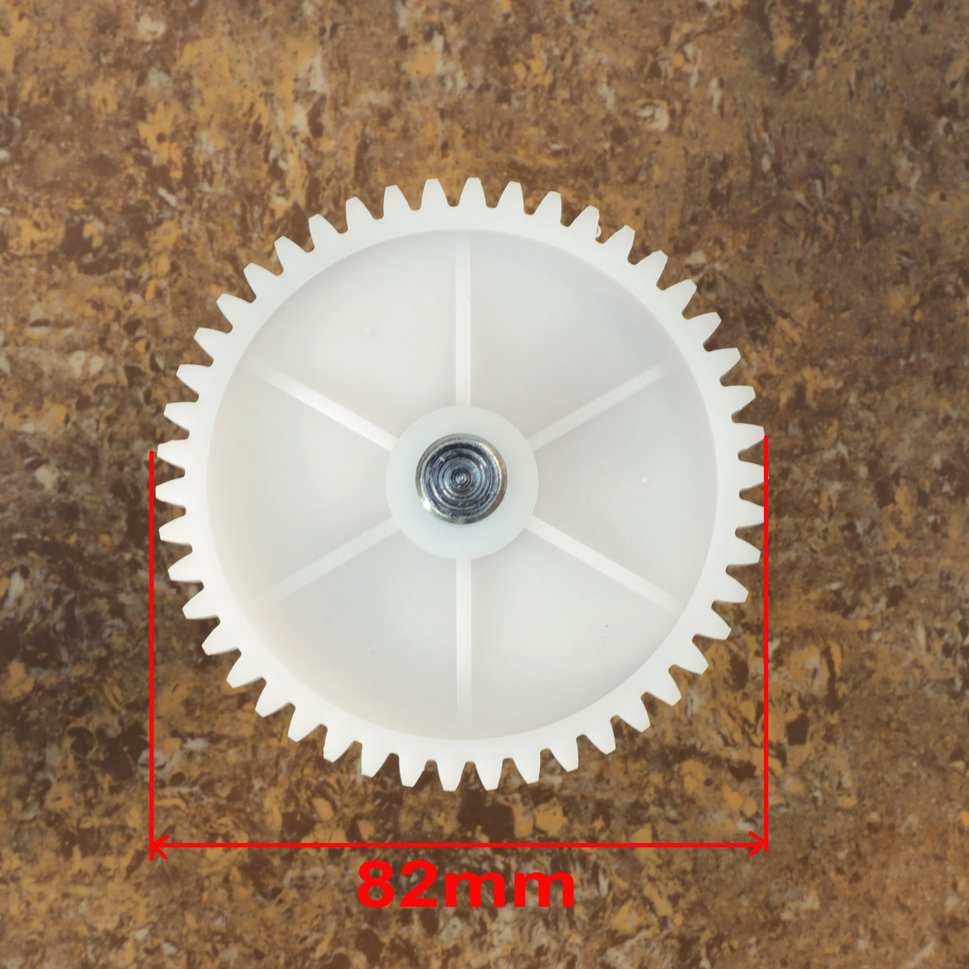 Brand New Meat Grinder Parts Plastic Gears 46 Gear Teeth 82mm Gear Diameter 12mm Bore Diameter Spare Parts for Meat Grinders