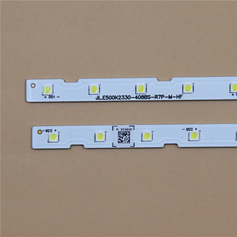 LED Array Bars For Samsung UA50NU7100JX UA50NU7100KB UA50NU7100KL UA50NU7100KP LED Backlight Strip Matrix Kit LED Lamp Lens Band