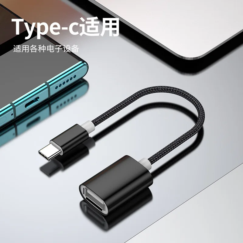 USB 2.0 Type C Male To   A Female OTG Data Cord Adapter Type-C   Cable For Sansumg LG Sony HTC Xiaomi Andriod