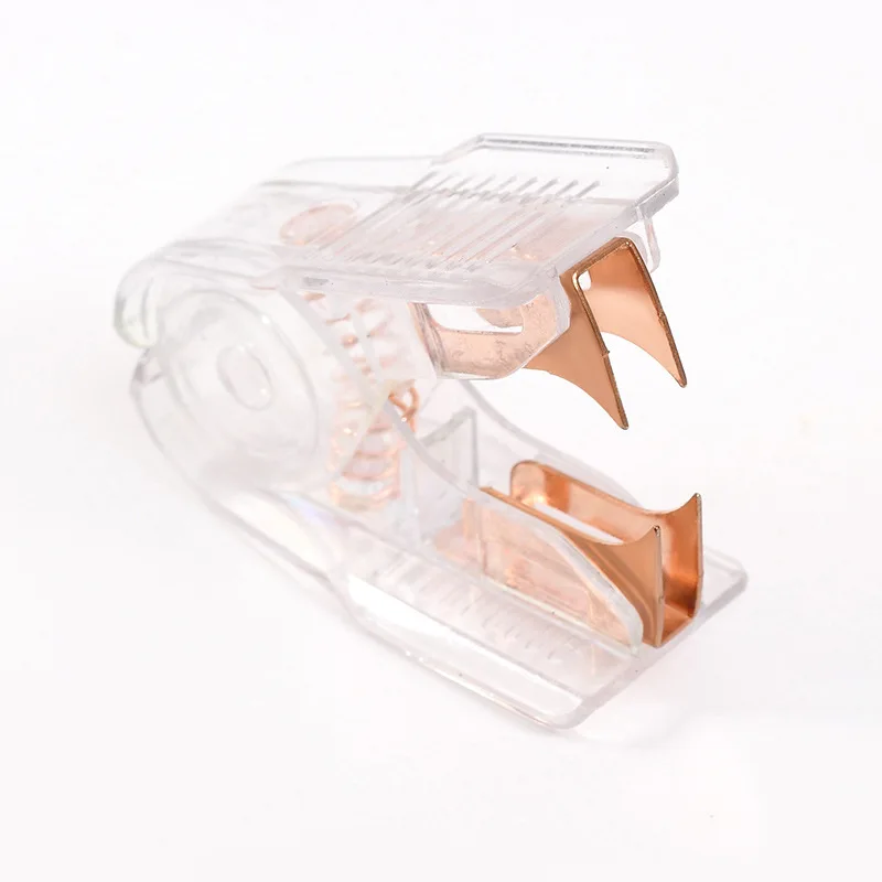Creative Manual Rose Gold Stapler Staple Remover Staples Hold Punch Large Desk Stapler Student School Office Stationery Supplies