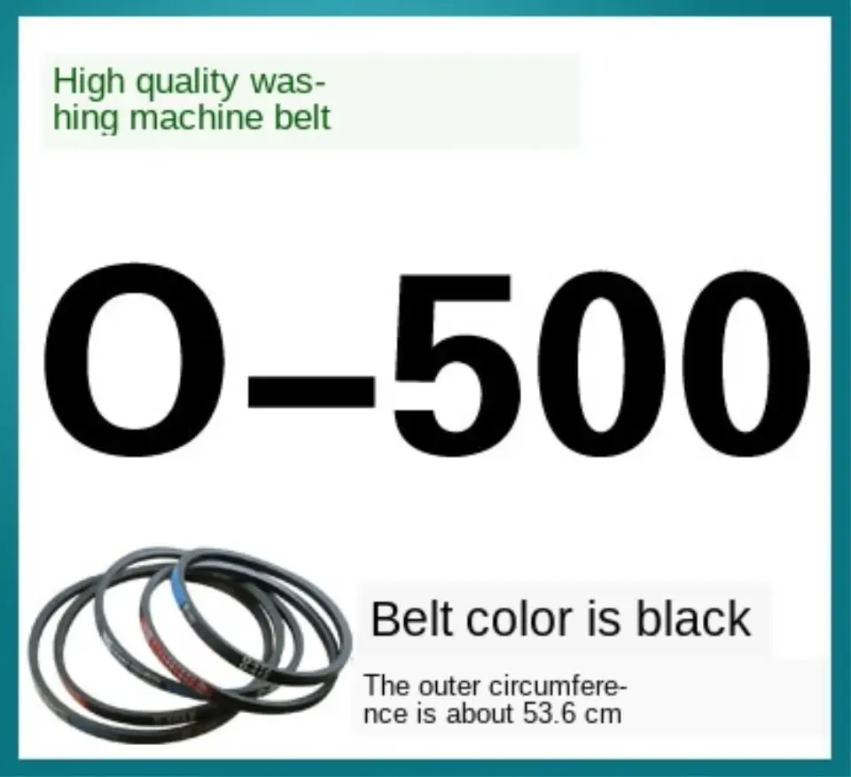 O-500 Universal washing machine O-belt Fully automatic washing machine belt Semi-automatic washing machine belt V-belt conveyor