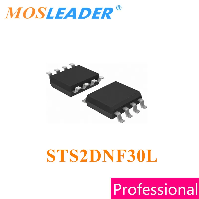 

Mosleader STS2DNF30L SOP8 100 шт. 1000 шт. двойной n-канал 30 в 3A STS2DNF30 2DNF30 Сделано в Китае высокого качества