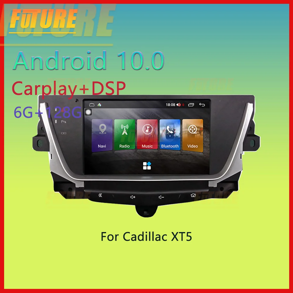 

Car Android Radio For Cadillac XT5 2015 - 2018 Car Multimedia DVD Player Stereo Receiver GPS Navigation Carplay 2 Din Head Unit