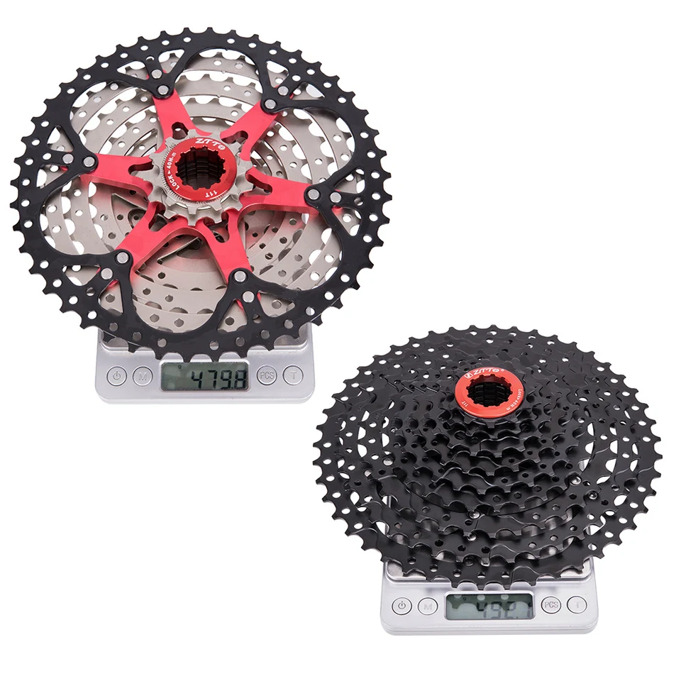 ZTTO MTB 9 Speed 11-46T Cassette with Hanger Extension 9s Sprocket