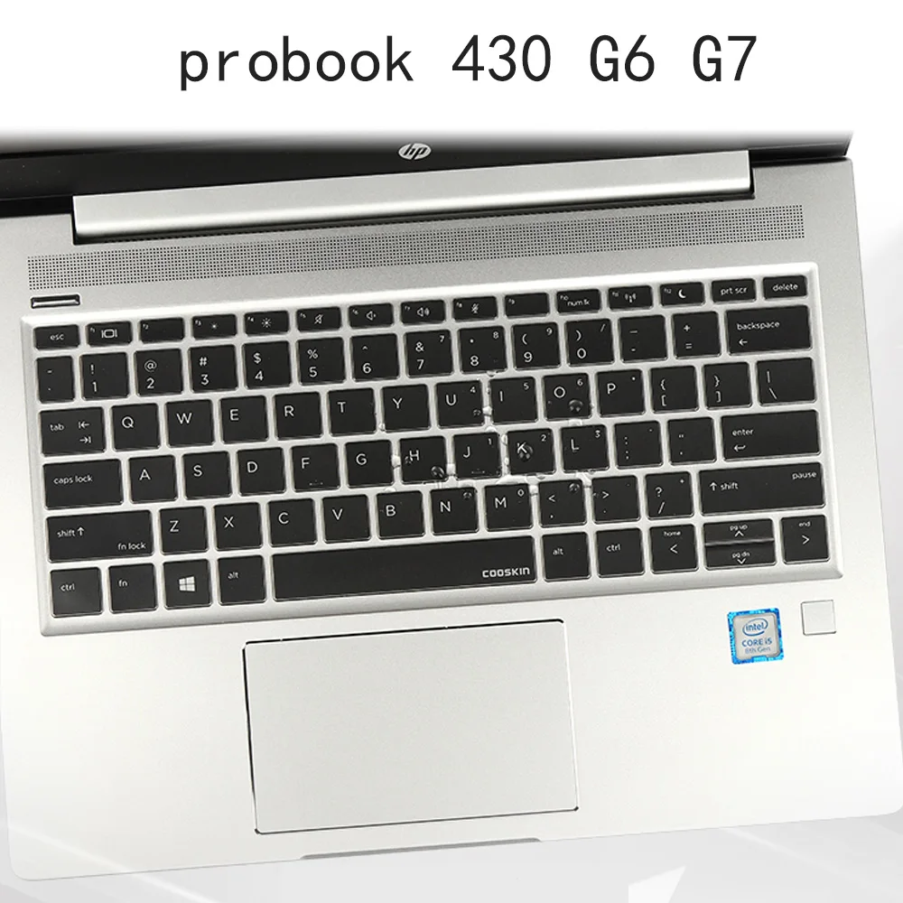 

laptop Keyboard Silicon Skin Cover HP probook 430 G6 G7 13.3 inch 2019 clear soft film anti-dust waterproof Transparent TPU