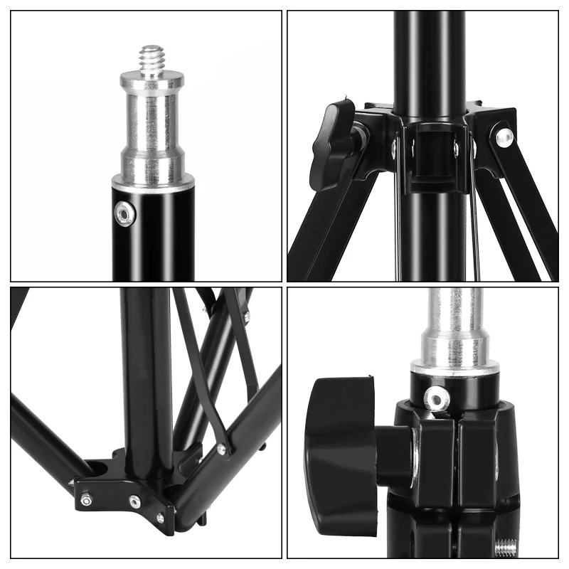 عكس المعاكس أضعاف 72 بوصة 184 سنتيمتر التصوير طوي ضوء تقف ترايبود حلقة ضوء Relfectors Softboxs المظلات خلفية