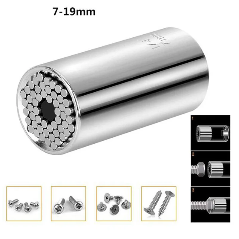 Set di impugnature per utensili a presa universale con Kit di riparazione degli strumenti dell'adattatore per trapano elettrico