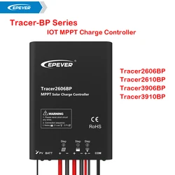 Epever Tracer BP series IOT MPPT Charge Controller 10A 15A 12V/24V Waterproof Regulator TracerBP Lithium Battery MPPT Controller