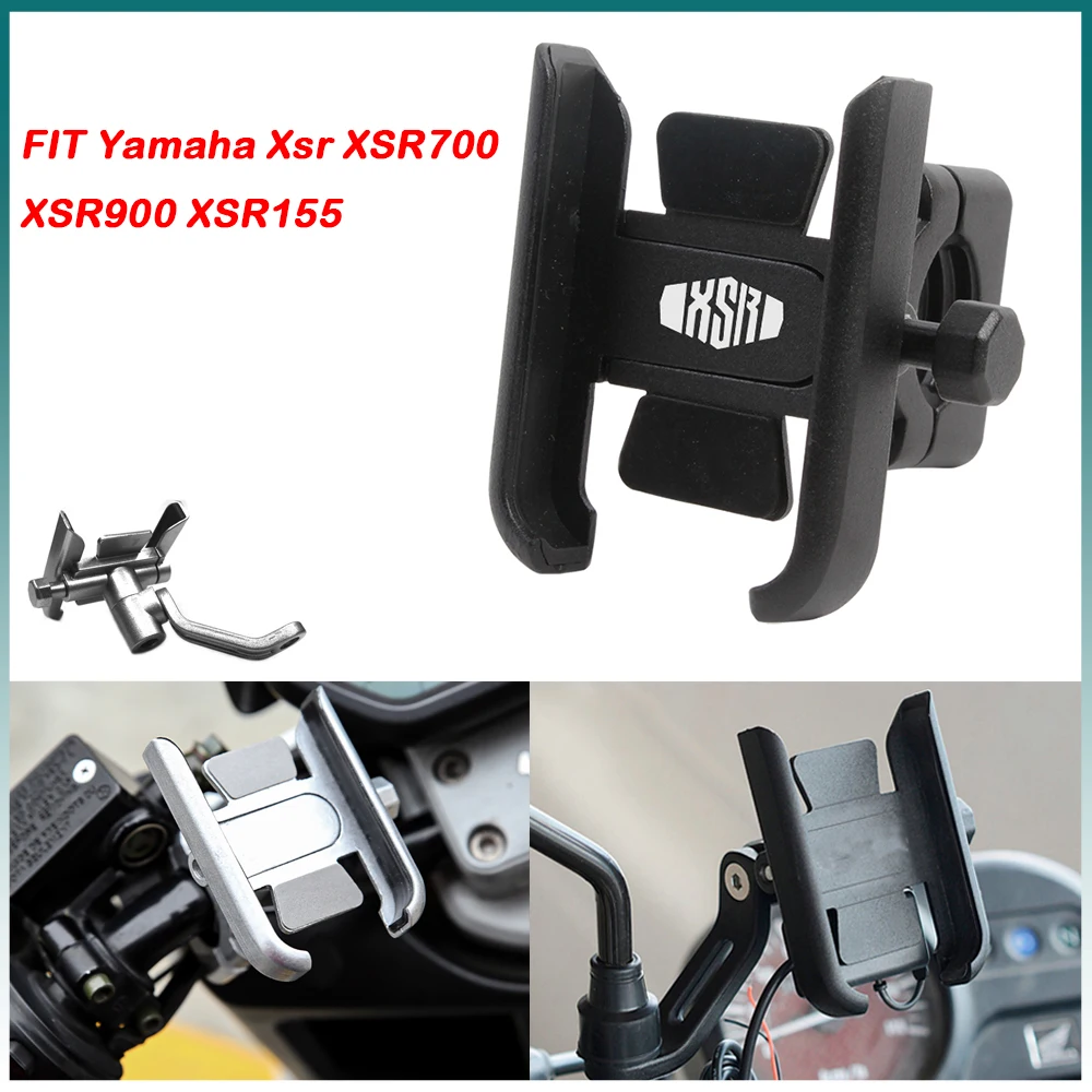 

For Yamaha Xsr XSR700 XSR900XSR155 Xsr 700 900 155 Handlebar Mobile Phone Holder GPS stand bracket Motorcycle