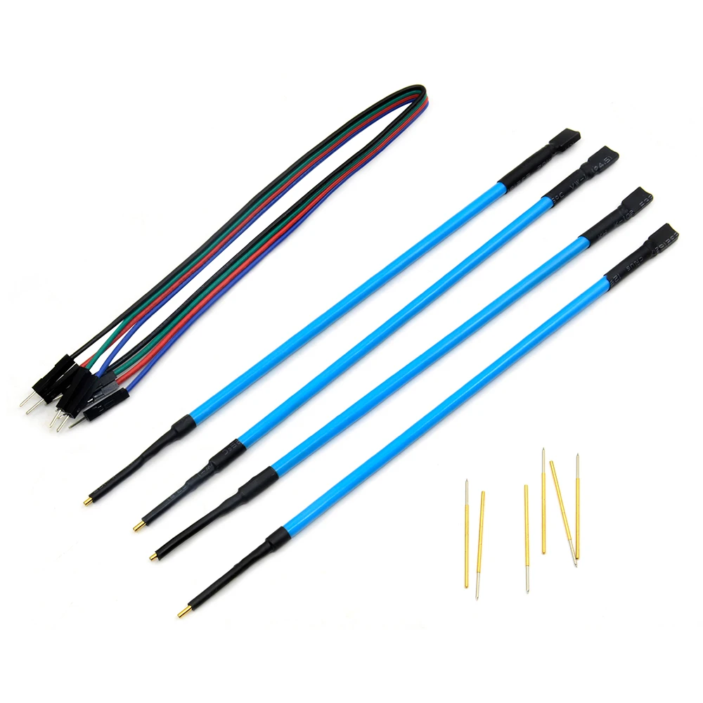 Probe Pin 4pcs/Set Works LED BDM Frame With Connect Cable 4 Needles Good Helper Free Shipping