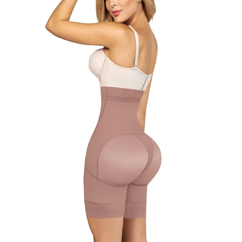 Entrenador de cintura para mujer, pantalones cortos con elevador de glúteos, body modelador de cintura alta, ropa interior transpirable sin costuras, Fajas Cinta