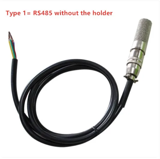 SM7820B temperature humidity sensor probe RS485 transmitter Collector module modbus-rtu dustproof PVC probe SHT30 sensor holder