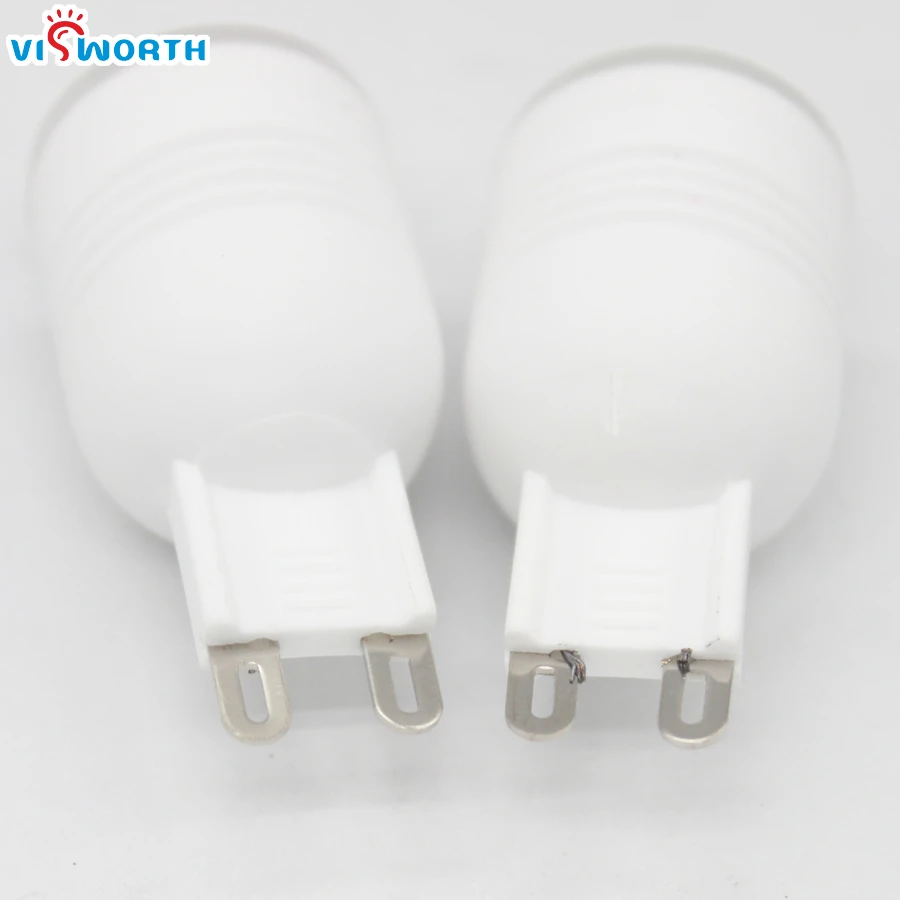 G9 Led Bulb 220V 110V AC 3W 5W 7W LED Small Ceramic body Chandelier Light SMD3014 SpotLighting Warm Cold White Crystal Lamp