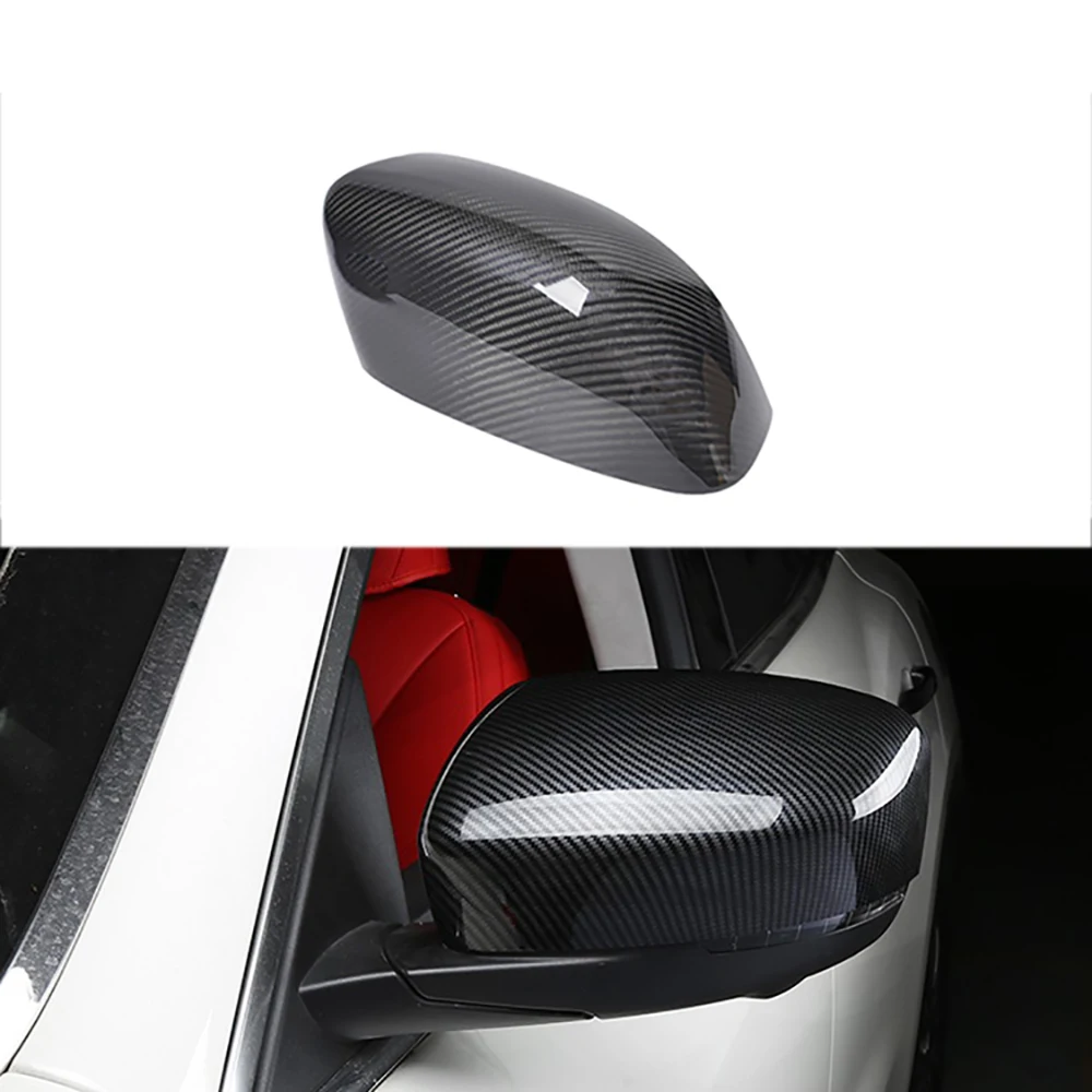 

For Maserati Ghibli Quattroporte Real Carbon Fiber Side Rear View Mirror Cover Side Wing Mirror Caps Car Accessories 2014-2016