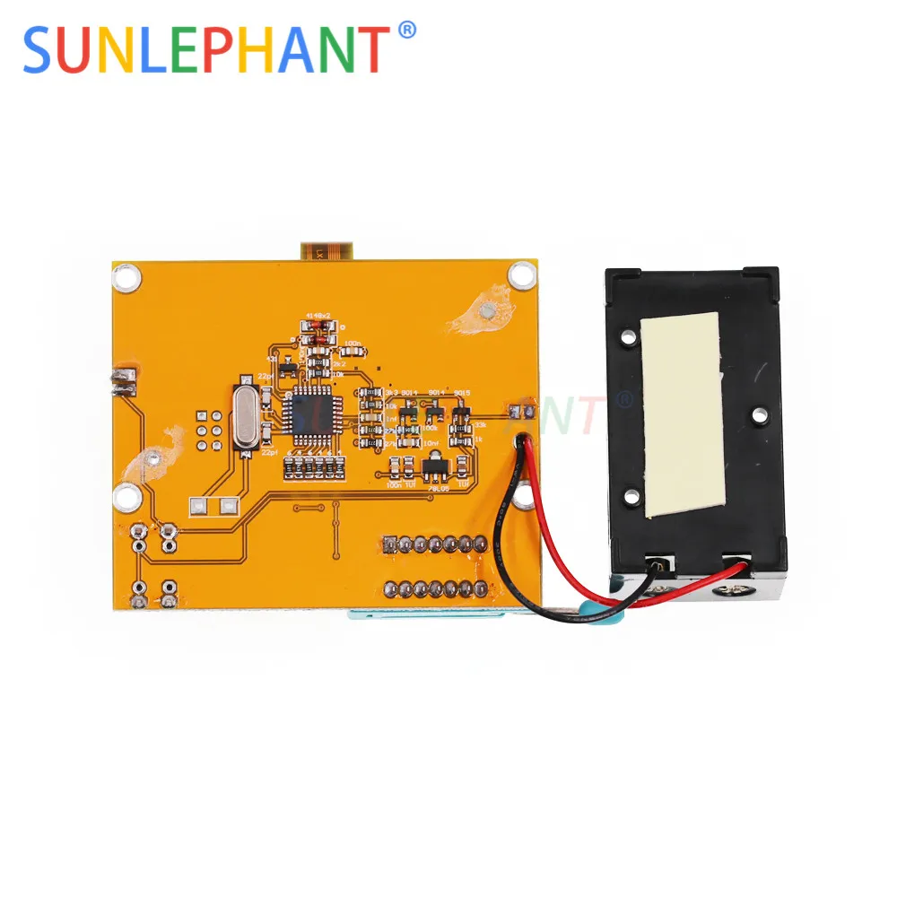 Portable ESR Meter Transistor Tester Capacitance  Dthyristors diodes Triode FET,  MOS NPN graphics display CASE (not Battery )