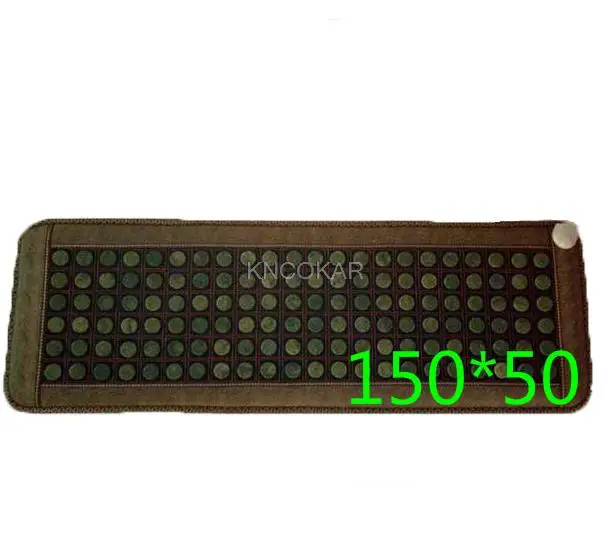 Натуральный Нефритовый камень, 6 рядов, терапия, три диванные подушки, электрическая грелка, оздоровительный лечебный коврик