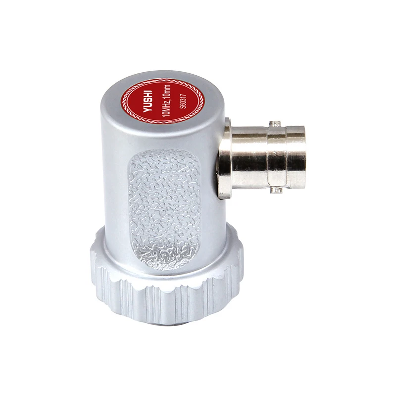 YUSHI-BNC Conector para Detector Ultrasonic Faw, Sonda De Cristal Único, 10mm, 2.5mhz, 5mhz